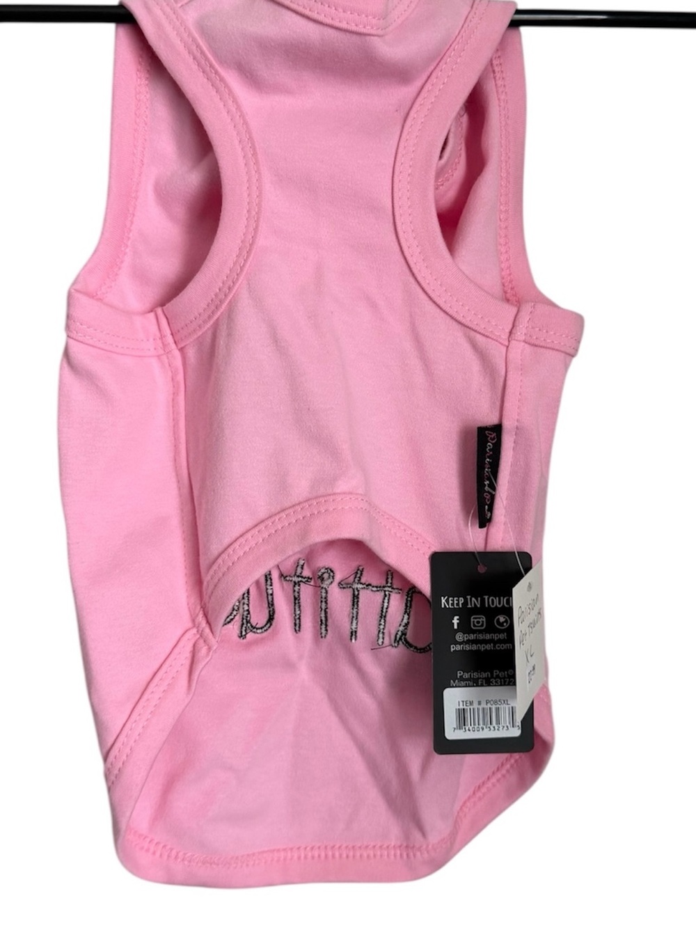 Pink Little Miss Attitude Dog Tank - Picture 2 of 3